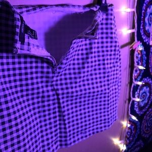 Mini Checkerboard Skirt